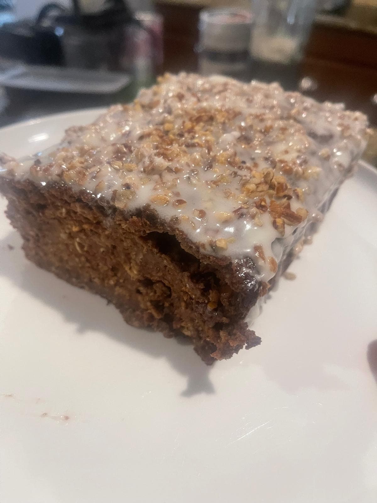 Cocoa Banana Oat Cake