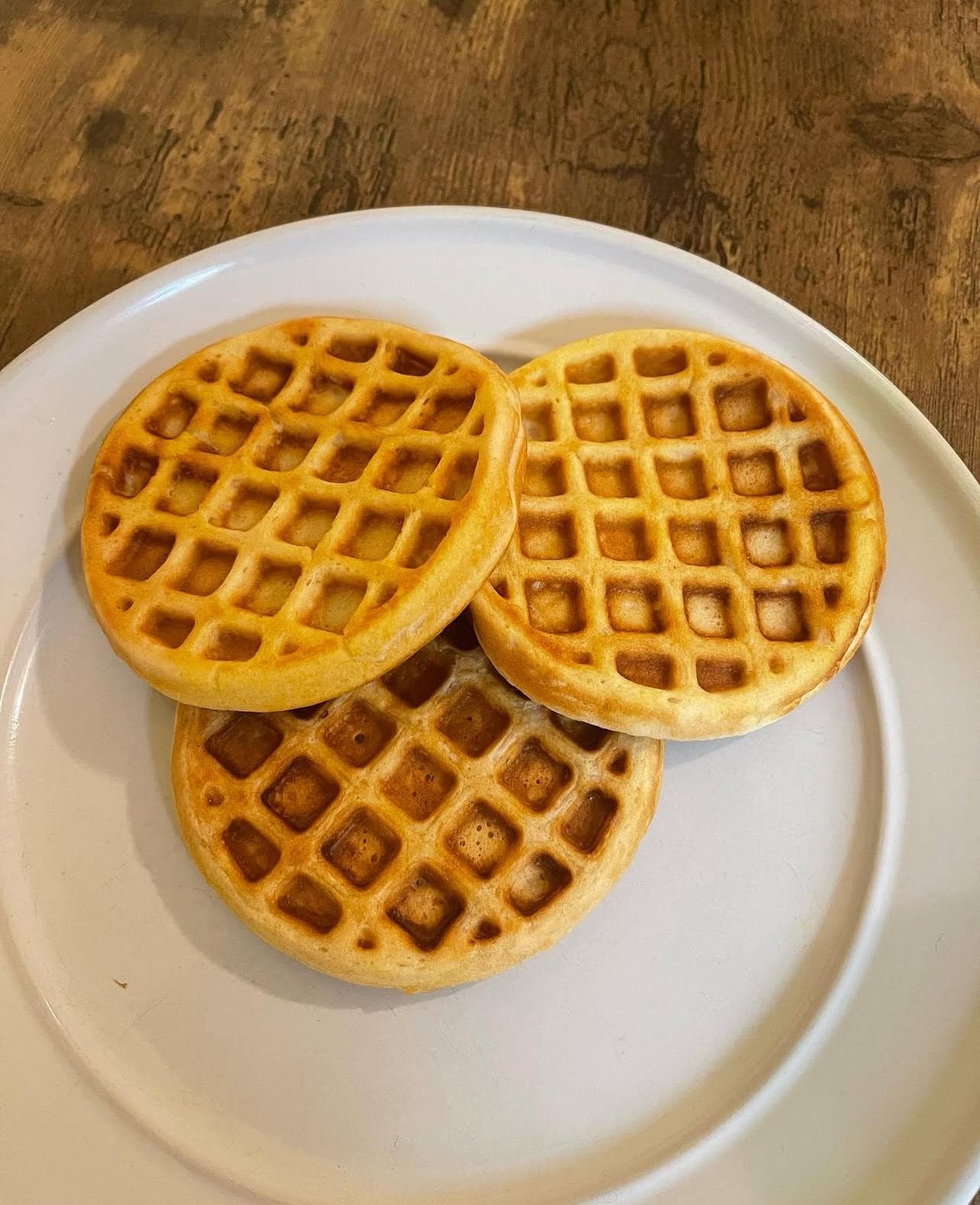 Waffle looking Pancakes