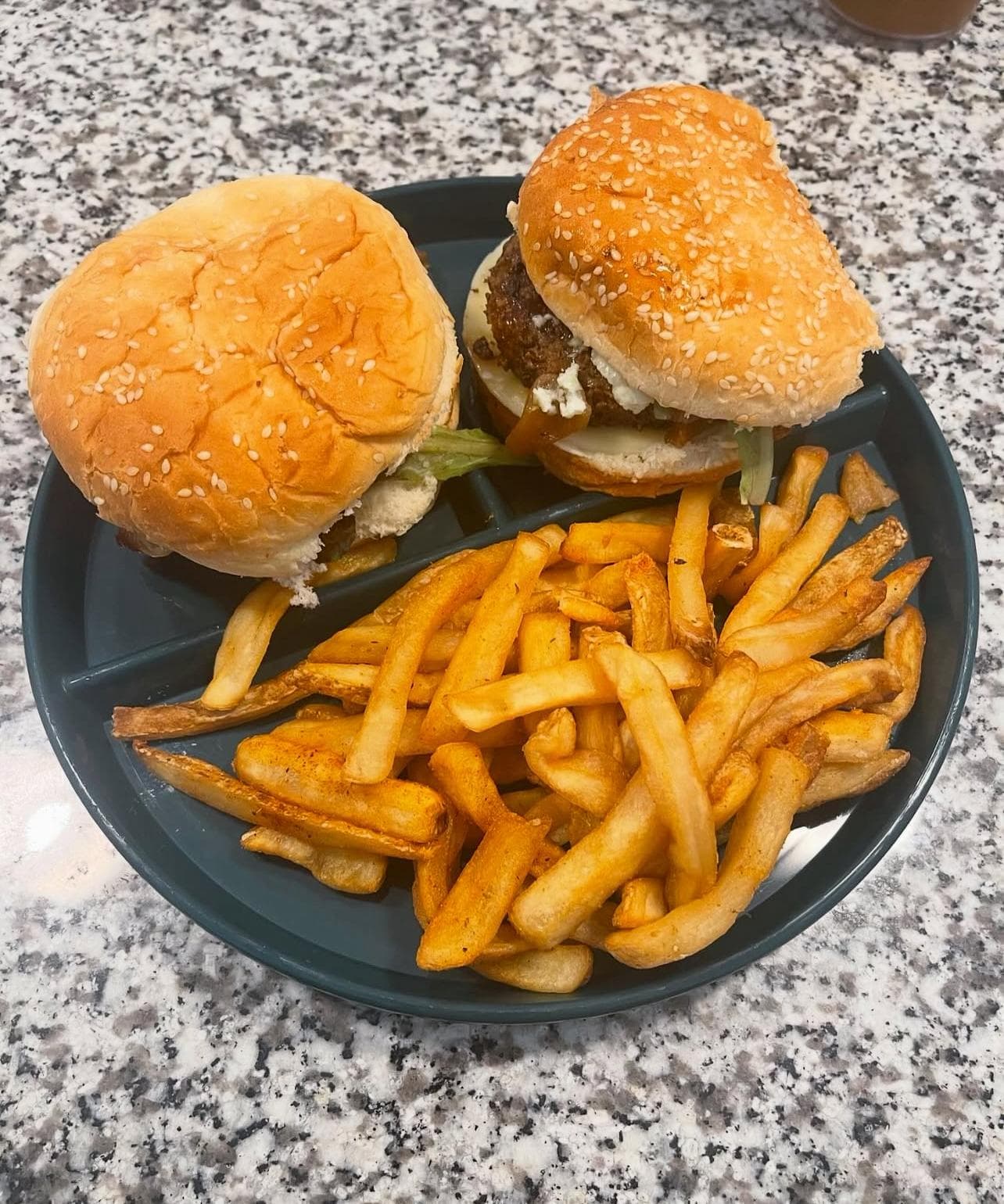 Burger with Fries