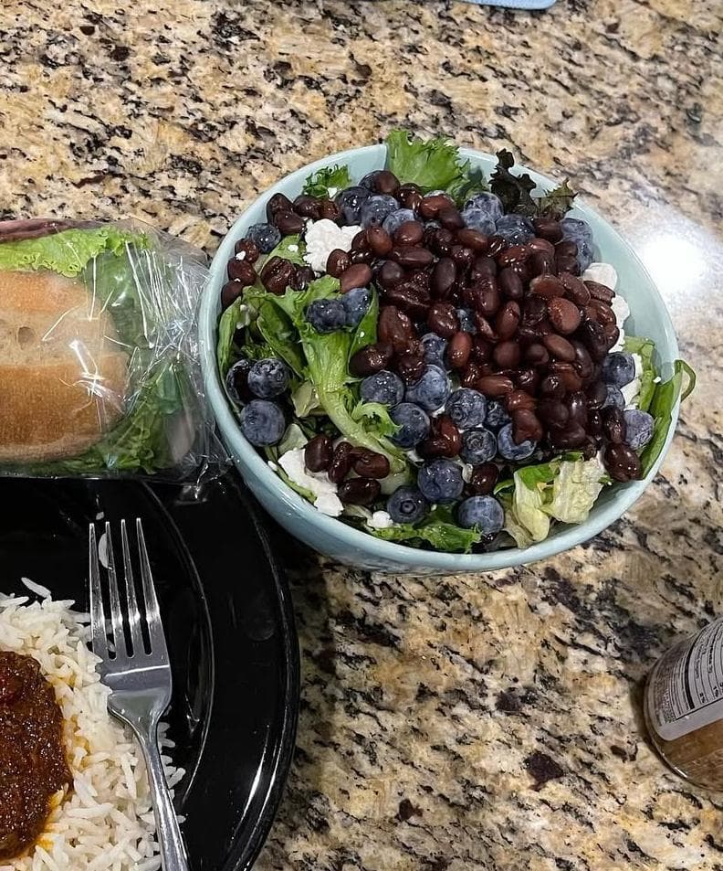 Balsamic Berry Bean Salad