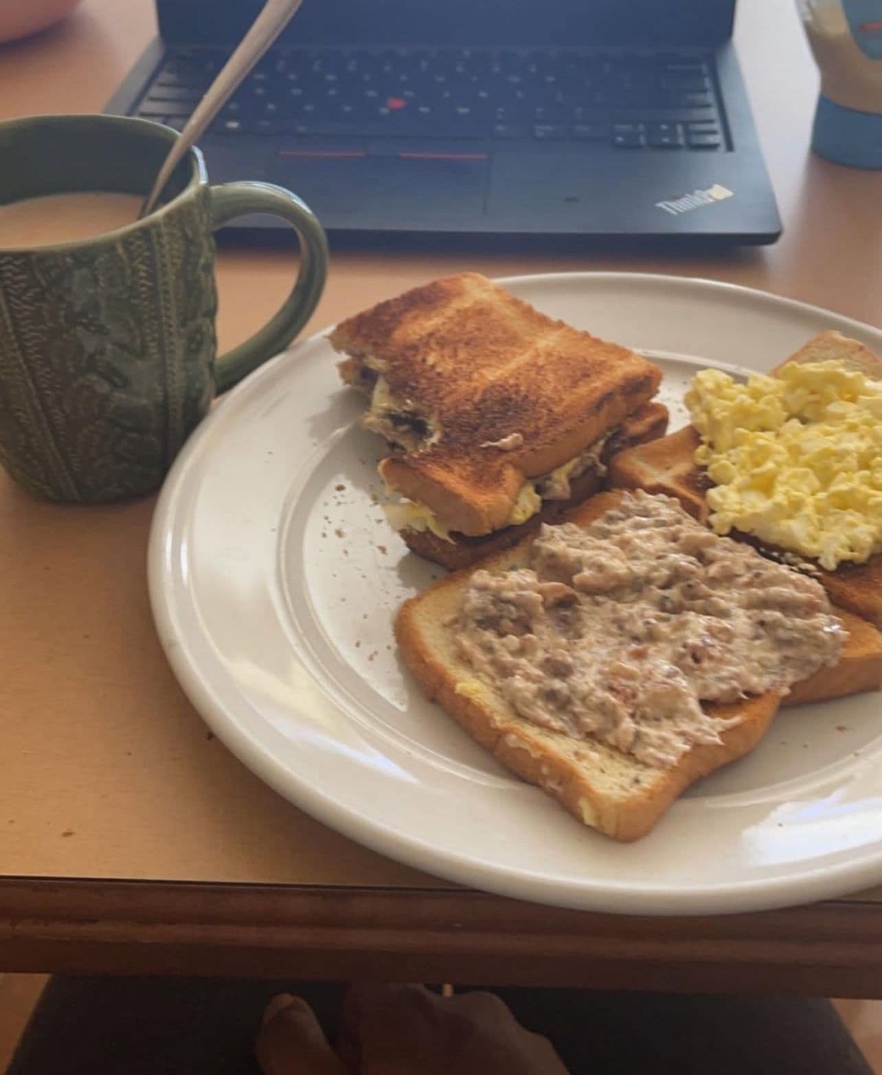 Sardine Egg Sandwich with Mayo
